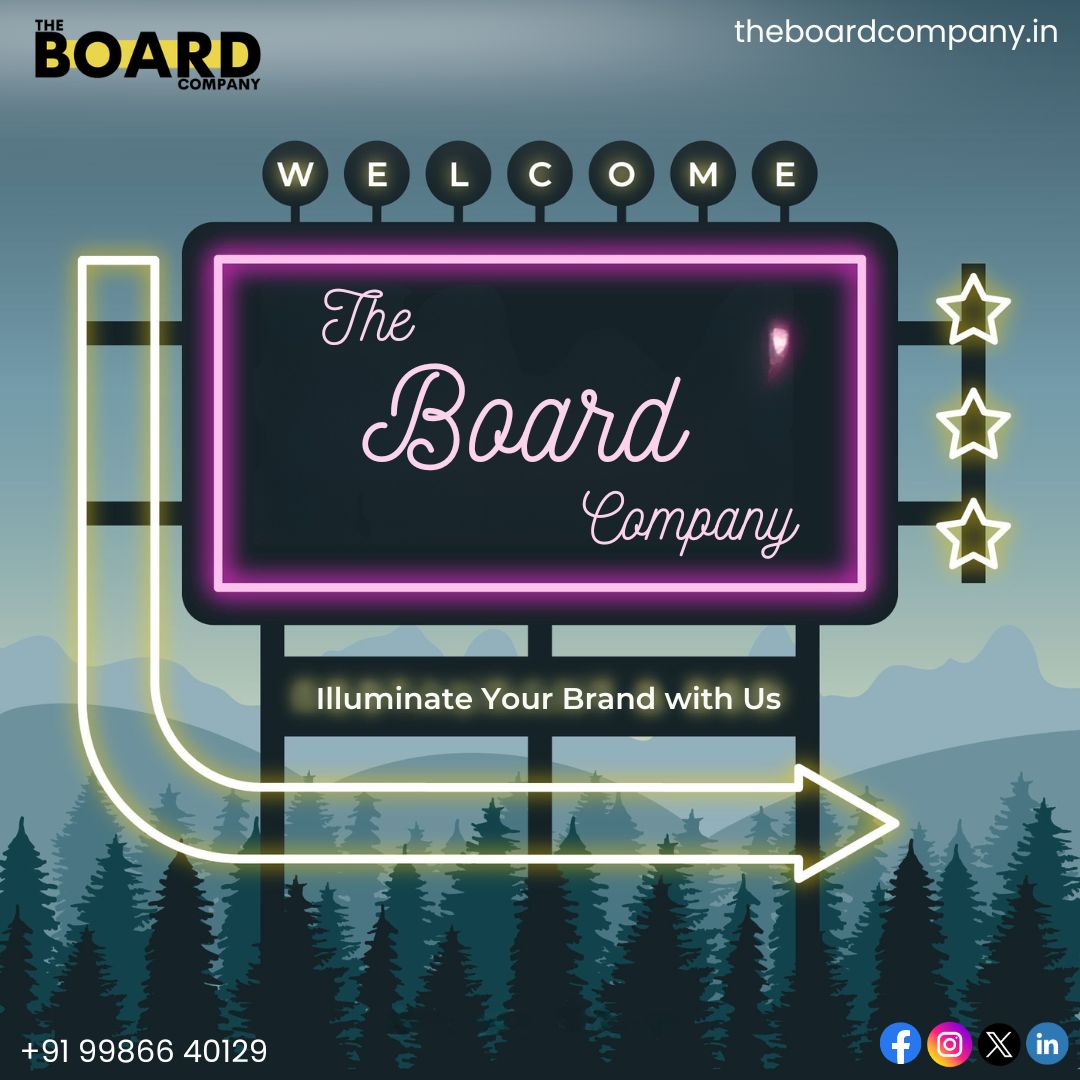 The Board Company: Your Trusted Partner for LED Signage in Bangalore
