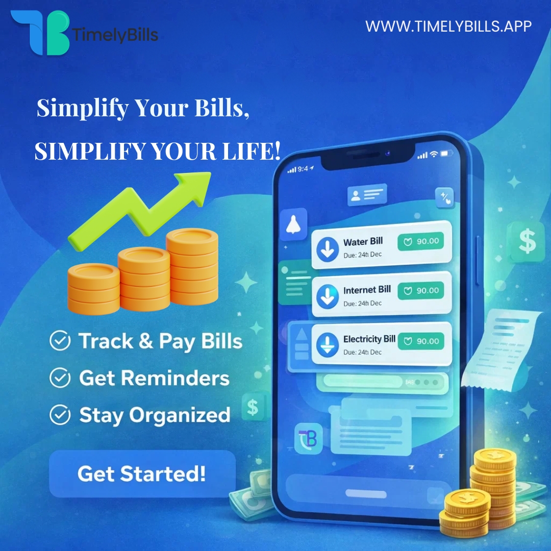 Best Bill Reminder & Expense Tracker App for Easy Money Management – TimelyBills