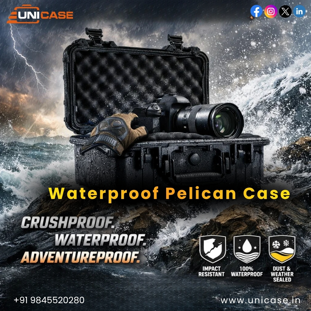 Durable Drone, Camera & Tools Carry Cases with Foam Protection – Unicase