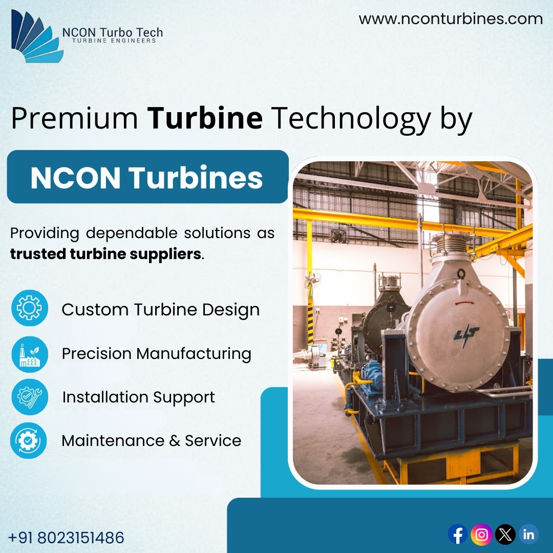 Reliable and Efficient Steam Turbine Solutions|Nconturbines.com